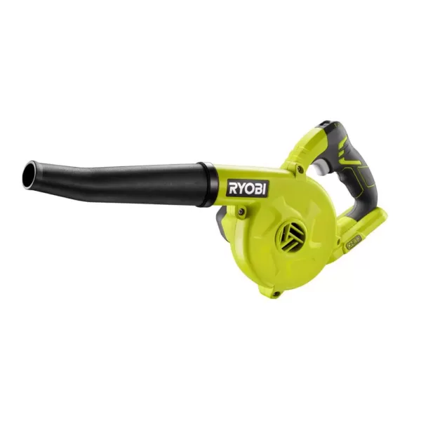 RYOBI 18-Volt ONE+ Cordless Compact Workshop Blower with 2.0 Ah Battery and Charger Kit