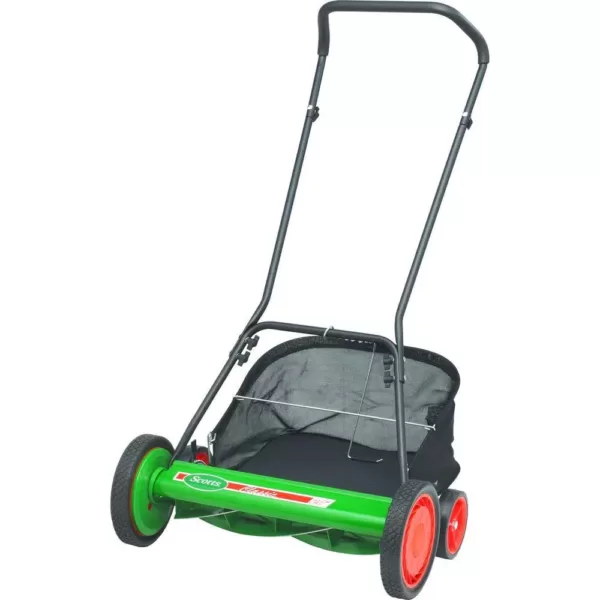 Scotts 20 in. Manual Walk Behind Reel Mower with Grass Catcher