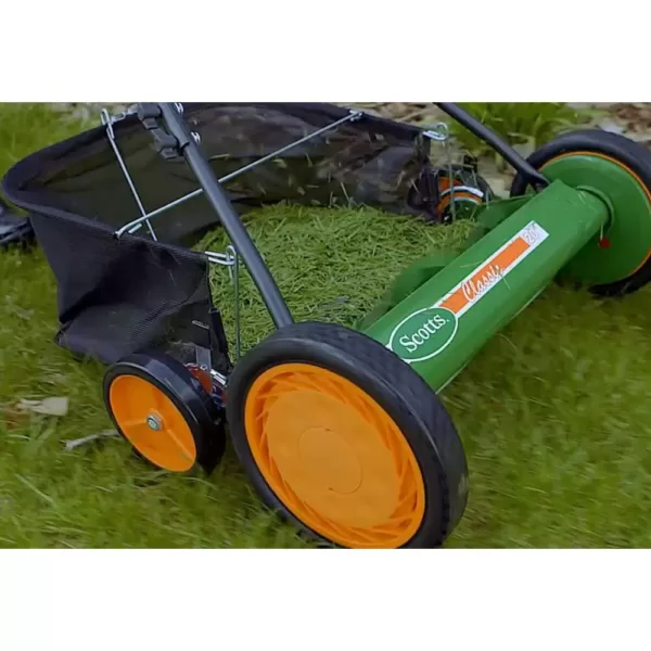 Scotts 20 in. Manual Walk Behind Reel Mower with Grass Catcher