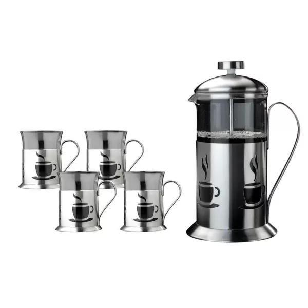 BergHOFF French Press 5-Piece Coffee Set