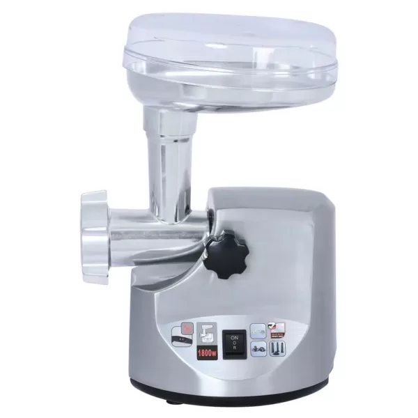 Brentwood Appliances 1800-Watt Silver Heavy-Duty Meat Grinder