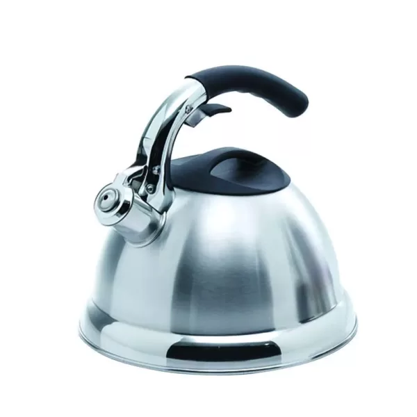 Creative Home Avalon 12-Cup Stovetop Tea Kettle in Silver