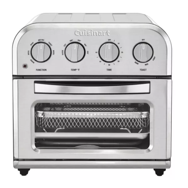 Cuisinart Compact 1.2 qt. Silver Airfryer Toaster Oven