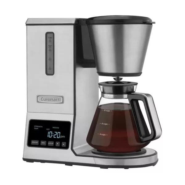 Cuisinart PurePrecision 8-Cup Programmable Silver Drip Coffee Maker