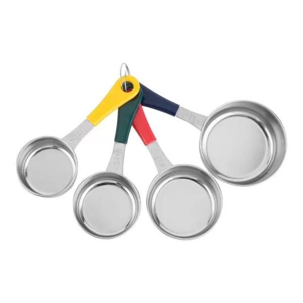 Fox Run 4-Piece Stainless Steel Measuring Cup Set