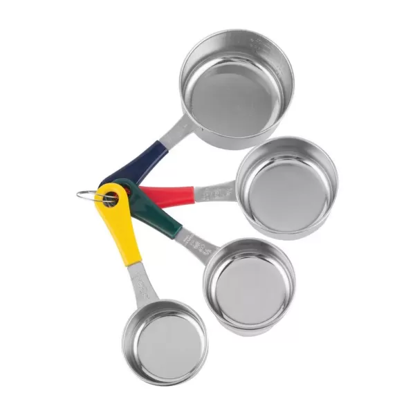 Fox Run 4-Piece Stainless Steel Measuring Cup Set