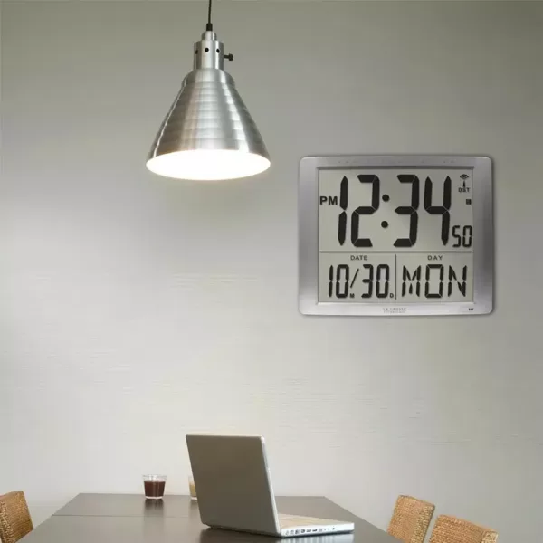 La Crosse Technology 20 in. Extra Large Digital Atomic Wall Clock