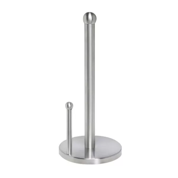 Honey-Can-Do Satin Finish Stainless Steel Paper Towel Holder