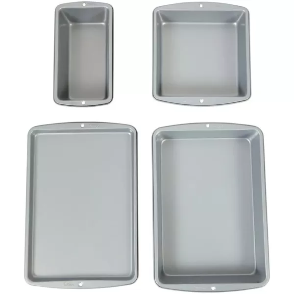 Wilton Recipe Right 4-Piece Bakeware Set