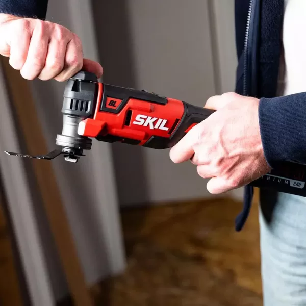 Skil PWRCore 20-Volt Brushless Oscillating MultiTool Kit with PWRJump Charger