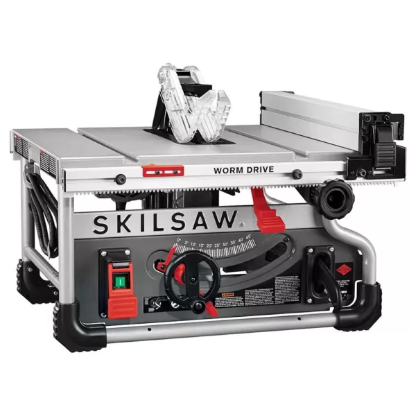 SKILSAW 15 Amp 8-1/4 in. Portable Worm Drive Table Saw