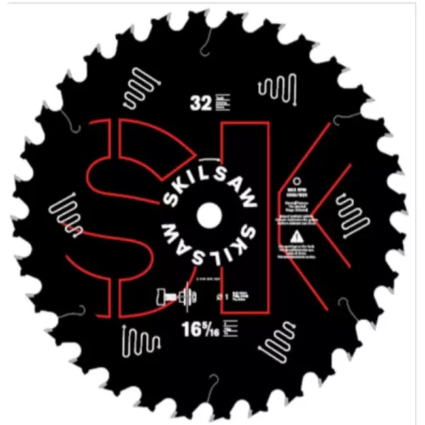 SKILSAW 16-5/16 in. 32-Teeth Super Sawsquatch Circular Saw Blade