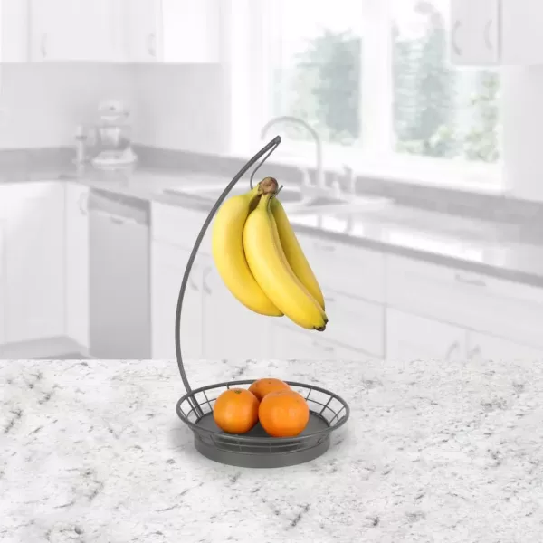 Spectrum Mason Industrial Gray Banana Holder Hanger Display Stand