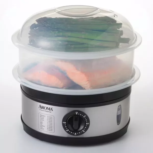 AROMA 20-Cup Stainless Steel Food Steamer