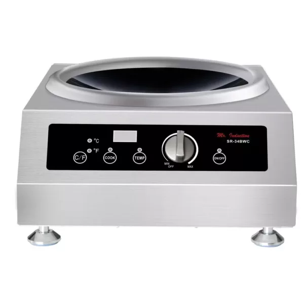 SPT 3400-Watt Countertop Commercial Induction Range (220-Volt to 240-Volt)