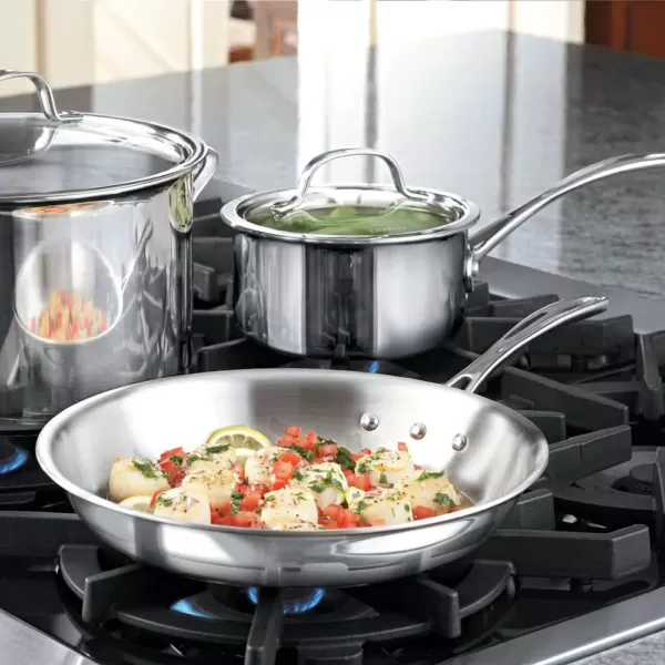 Calphalon Tri-Ply 10-Piece Stainless Steel Cookware Set