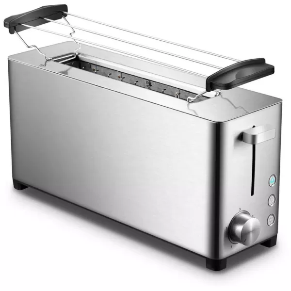 CASO 4-Slice Stainless Steel Wide Slot Toaster