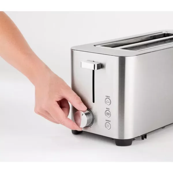 CASO 4-Slice Stainless Steel Wide Slot Toaster