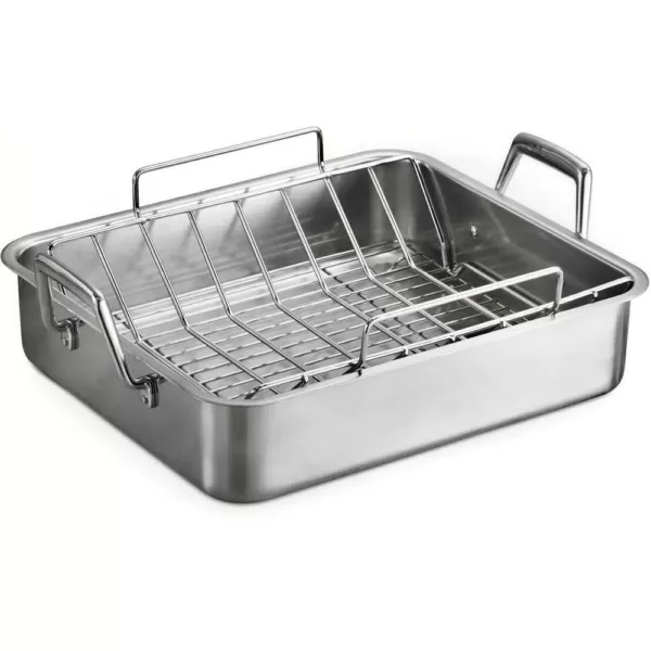 Cuisinart MultiClad Pro 6 Qt. Stainless Steel Roasting Pan with Rack