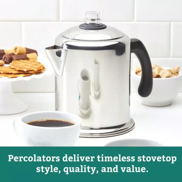 Farberware 8-Cup Stainless Steel Percolator