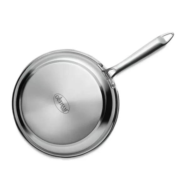 Gotham Steel 11 in. Stainless Steel Non-Stick Ti-Cerama Frying Pan