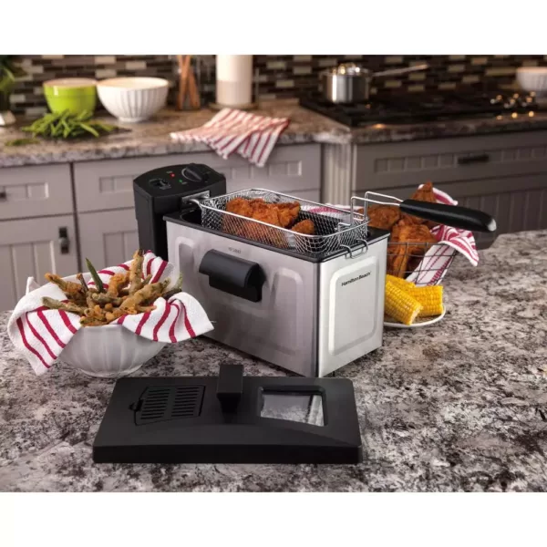 Hamilton Beach 3 Qt. Stainless Steel Deep Fryer