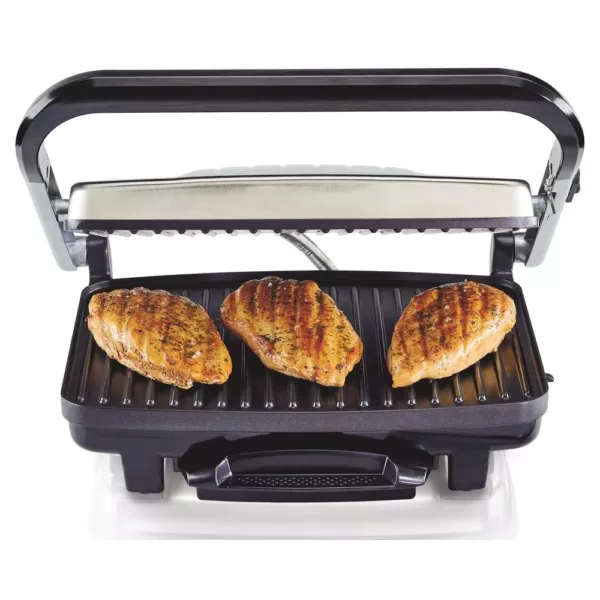 Hamilton Beach Stainless Steel Panini Press and Indoor Grill