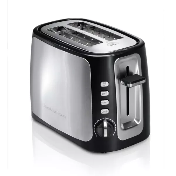 Hamilton Beach Sure Toast 800 W 2-Slice Stainless Steel Wide Slot Toaster