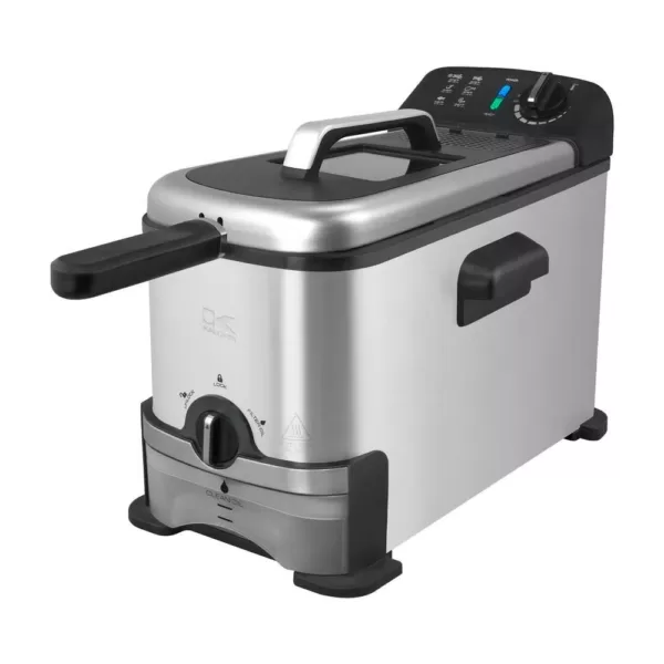 KALORIK 3.2 qt. Stainless Steel Filtration Deep Fryer