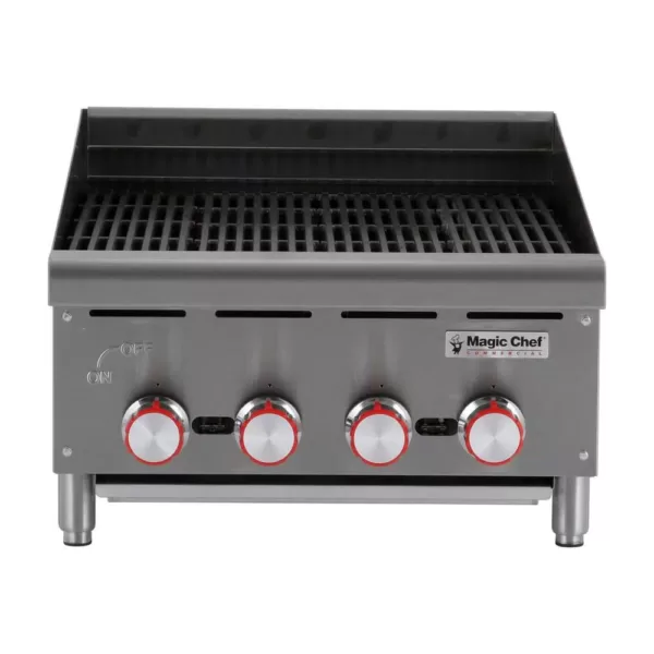 Magic Chef 24 in. Commercial Countertop Radiant Char Broiler