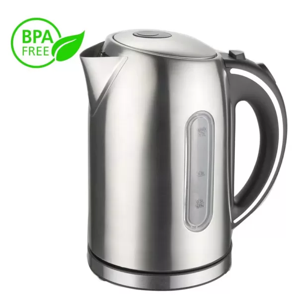 MegaChef 1.7 l Stainless Steel Electric Tea Kettle