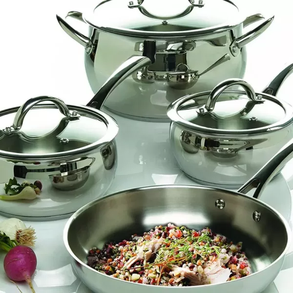 Oster Derrick 7-Piece Stainless Steel Cookware Set