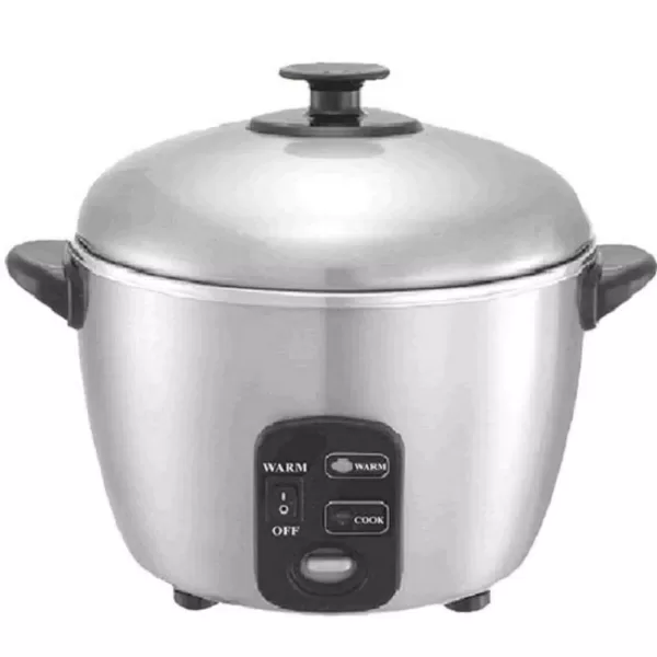 SPT 3-Cup Stainless Steel Rice Cooker