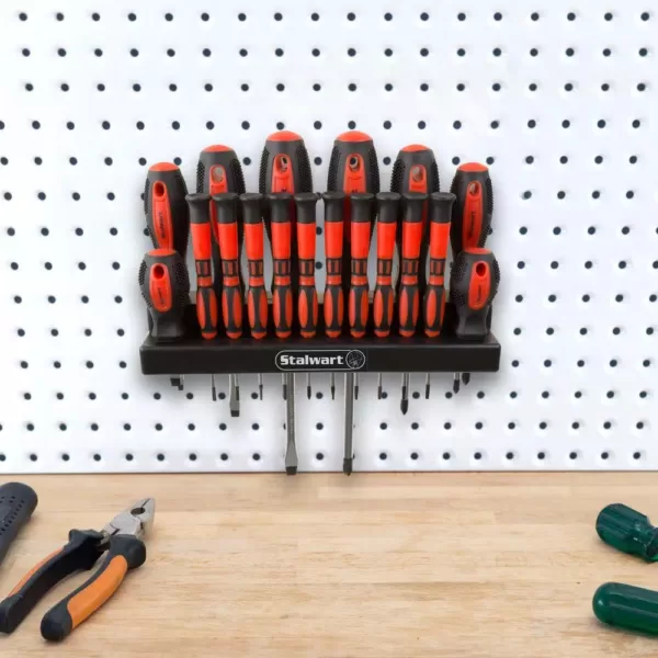 Stalwart Screwdriver Set with Magnetic Tips (18-Piece)