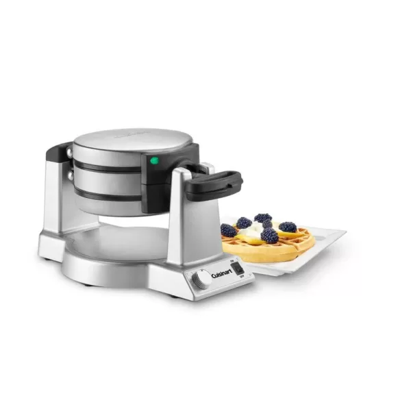 Cuisinart 2-Waffle Stainless Steel Flip Belgian Waffle Maker