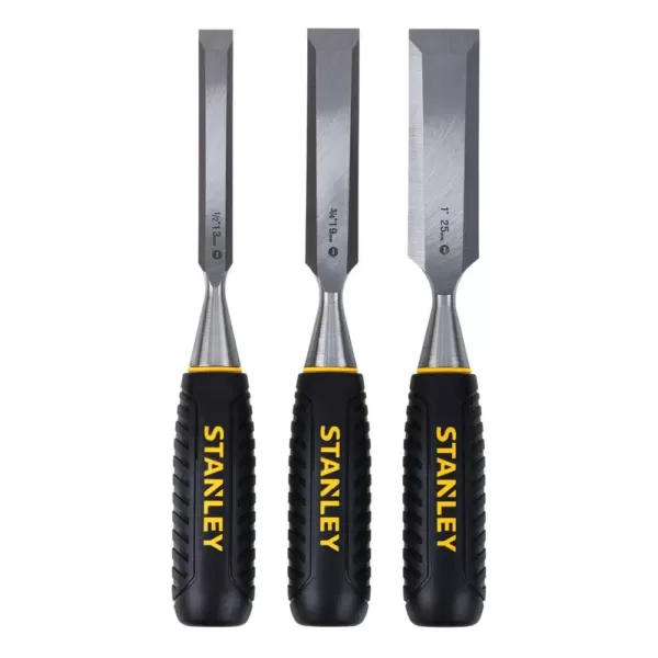 Stanley Wood Chisel Set (3-Piece)