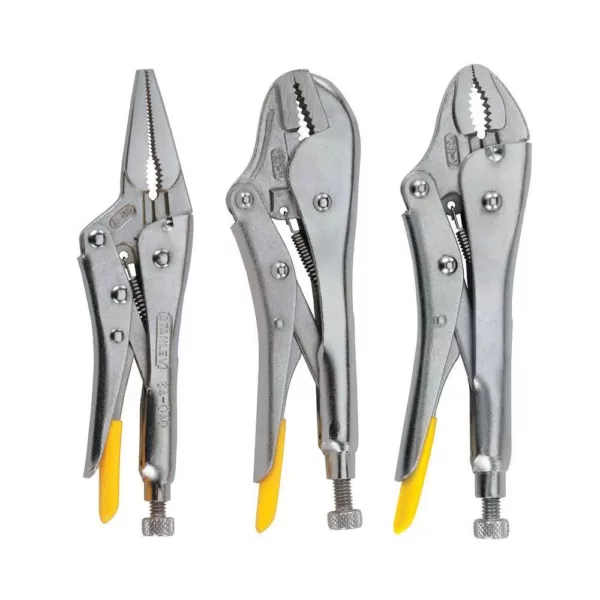 Stanley Locking Plier Set ( 3-Piece)