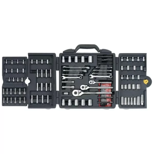 Stanley SAE & Metric Mechanics Tool Set (170-Piece)