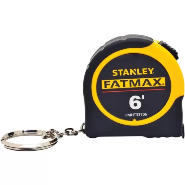 Stanley FATMAX 6 ft. x 1/2 in. Keychain Pocket Tape Measure