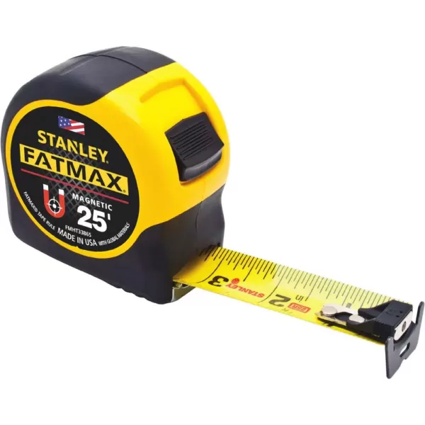 Stanley FATMAX 25 ft. x 1-1/4 in. Magnetic Tape Measure (4-Pack)