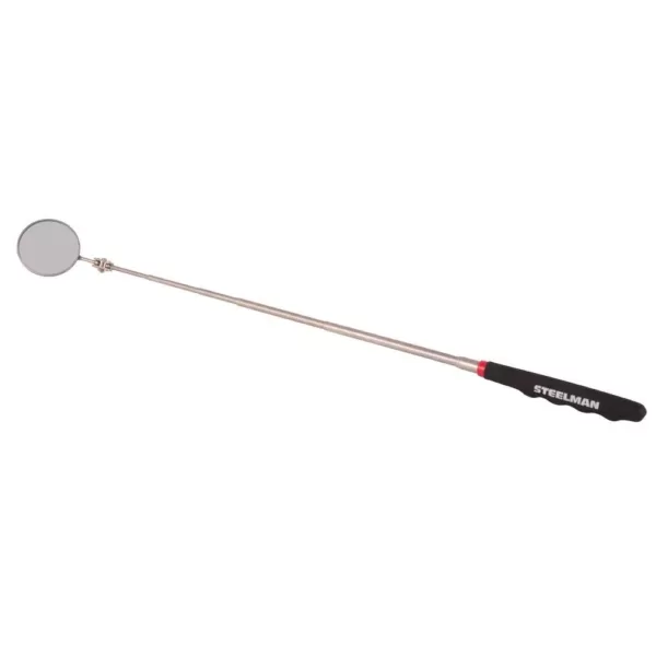 Steelman 36 in. Telescoping 2.25 in. Round Inspection Mirror