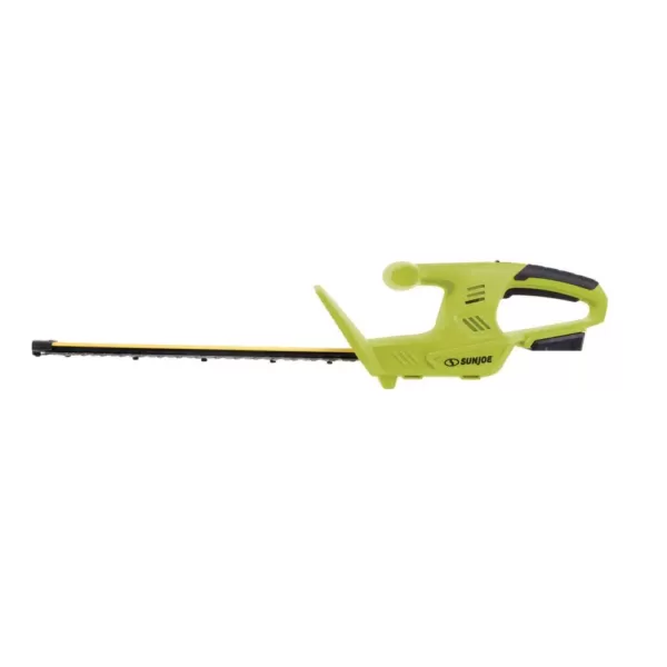 Sun Joe 18 in. 24-Volt Cordless Handheld Hedge Trimmer (Tool-Only)