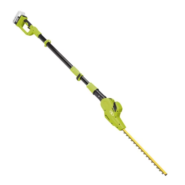 Sun Joe 24-Volt Cordless Electric Pole Hedge Trimmer (Tool Only)