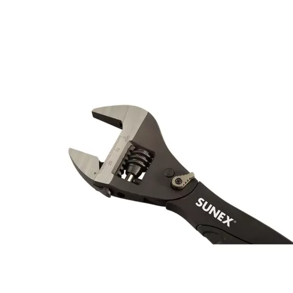 SUNEX TOOLS 8 in. Ratcheting Adjustable Wrench