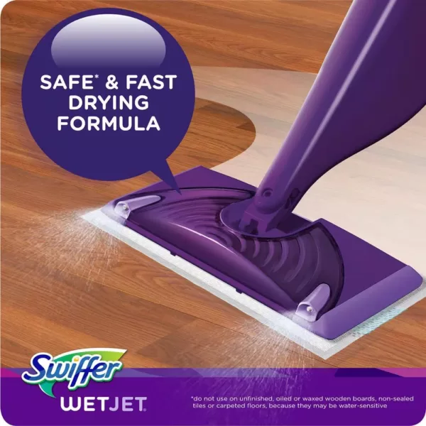 Swiffer WetJet 42 oz. Multi-Purpose Floor Cleaner Refill with Open Window Fresh Scent (2-Pack)