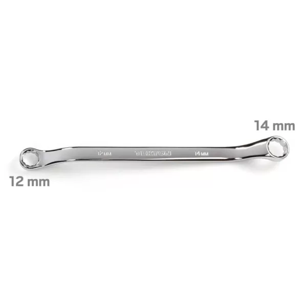 TEKTON 12 mm x 14 mm 45° Offset Box End Wrench