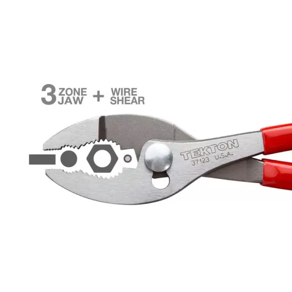 TEKTON 8 in. Slip Joint Pliers