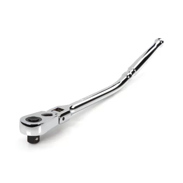 TEKTON 1/2 in. Drive x 14 in. Flex Head Quick-Release Bent Handle Ratchet