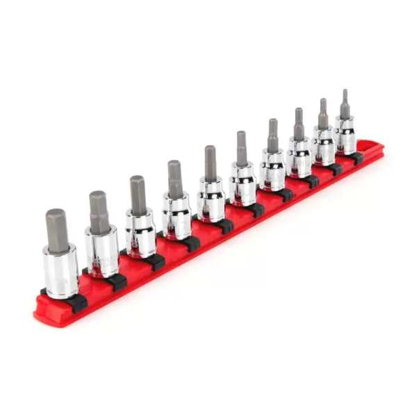 TEKTON 3/8 in. Drive Hex Bit Socket Set (10-Piece)