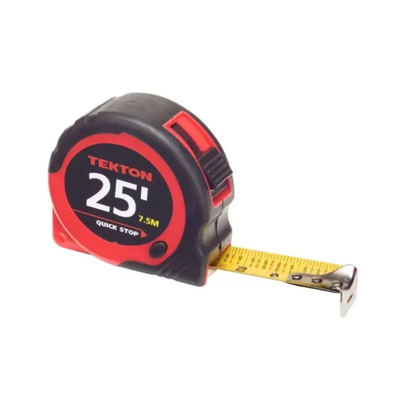 TEKTON 25 ft. x 1 in. Tape Measure